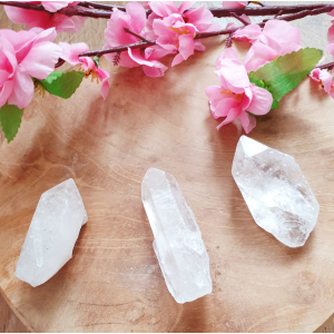 Bergkristalpunten 30 -50 gram